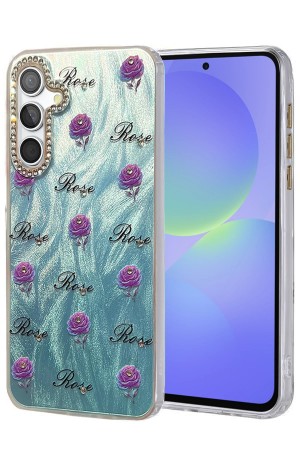 LRZ02 Samsung Galaxy A36 Kılıf Blade Aynalı Desenli Kapak - Desen 9&hellip;