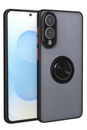 LRZ02 Samsung Galaxy S25 Edge Kılıf Montreal Yüzüklü Silikon Kapak - &hellip;