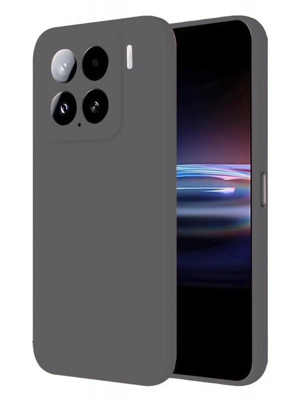 LRZ02 Xiaomi Mi 15 Kılıf Nano içi Kadife Silikon - Gri&hellip;