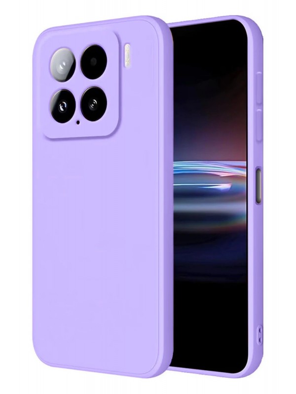 LRZ02 Xiaomi Mi 15 Pro Kılıf Nano içi Kadife Silikon - Lila&hellip;