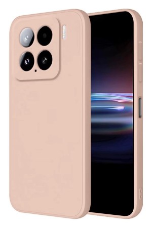 LRZ02 Xiaomi Mi 15 Pro Kılıf Nano içi Kadife Silikon - Pudra&hellip;