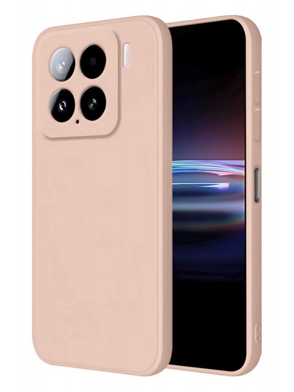 LRZ02 Xiaomi Mi 15 Pro Kılıf Nano içi Kadife Silikon - Pudra&hellip;