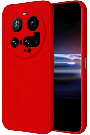 LRZ02 Xiaomi Mi 15 Ultra Kılıf Nano içi Kadife Silikon - Kırmızı&hellip;