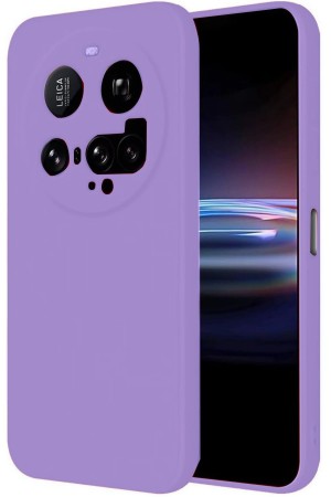 LRZ02 Xiaomi Mi 15 Ultra Kılıf Nano içi Kadife Silikon - Lila&hellip;