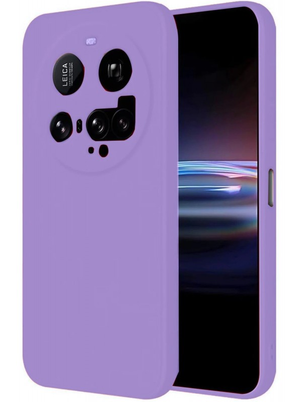 LRZ02 Xiaomi Mi 15 Ultra Kılıf Nano içi Kadife Silikon - Lila&hellip;