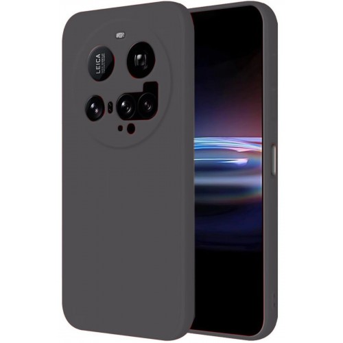 LRZ02 Xiaomi Mi 15 Ultra Kılıf Nano içi Kadife Silikon - Gri