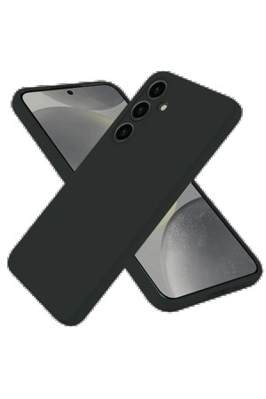 LRZ02 Samsung Galaxy S25 Kılıf Nano içi Kadife Silikon - Siyah&hellip;