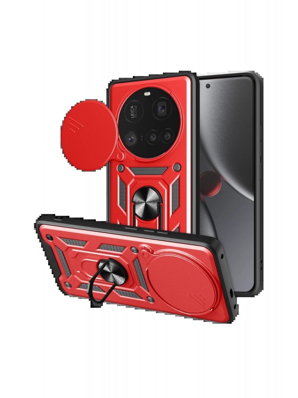 LRZ02 Xiaomi Mi 15 Ultra Kılıf Pars Lens Yüzüklü Silikon - Kırmızı… LRZ02 Xiaomi Mi 15 Ultra Kılıf Pars Lens Yüzüklü Silikon - Kırmızı…