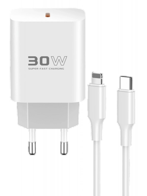 LRZ02 C87C 30W Type-C Çıkışlı Ekstra DL50 1M Type-C to Lightning Kabl&hellip;