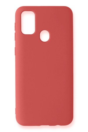 LRZ02 Samsung Galaxy M31 Kılıf Nano içi Kadife Silikon - Kiremit&hellip;