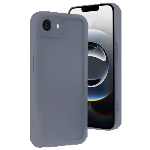 LRZ02 iPhone 16E Kılıf Viera Silikon - Gri