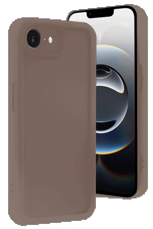 LRZ02 iPhone 16E Kılıf Viera Silikon - Kahverengi&hellip;