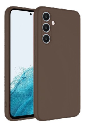 LRZ02 Samsung Galaxy A16 5G Kılıf First Silikon - Kahverengi&hellip;