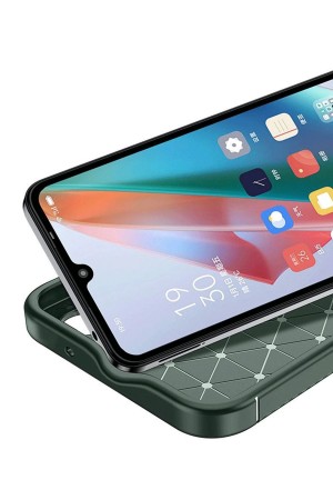 LRZ02 Realme C75 4G Auto Focus Karbon Kapak - Koyu Yeşil&hellip;