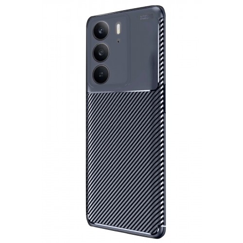 LRZ02 Realme C75 4G Auto Focus Karbon Kapak - Lacivert