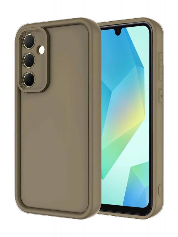 LRZ02 Samsung Galaxy A16 5G Kılıf Viera Silikon - Kahverengi&hellip;