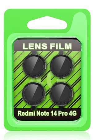 LRZ02 Xiaomi Redmi Note 14 Pro 4G Raze Metal Kamera Lens - Siyah… LRZ02 Xiaomi Redmi Note 14 Pro 4G Raze Metal Kamera Lens - Siyah…