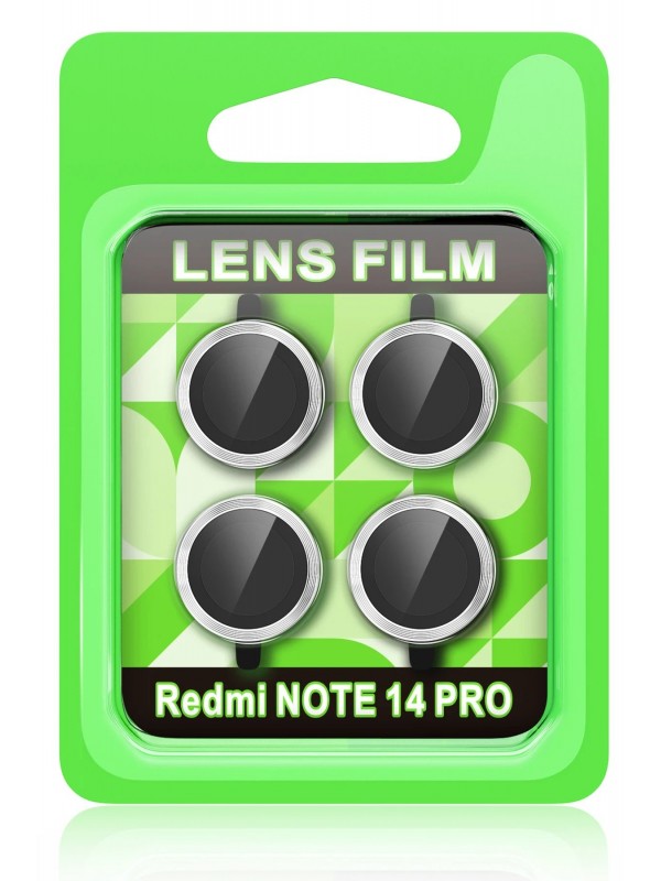 LRZ02 Xiaomi Redmi Note 14 Pro 5G Raze Metal Kamera Lens - Gümüş&hellip;