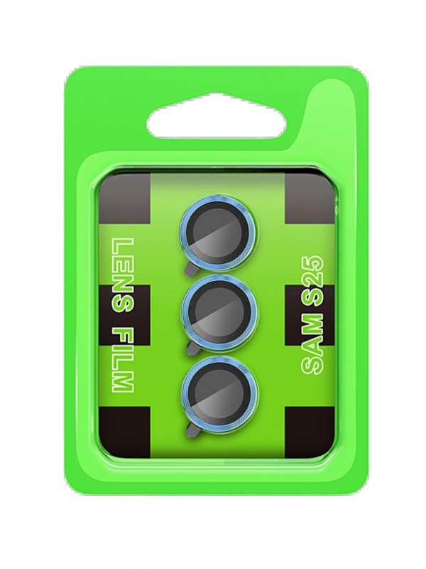 LRZ02 Samsung Galaxy S25 Raze Metal Kamera Lens - Mavi&hellip;