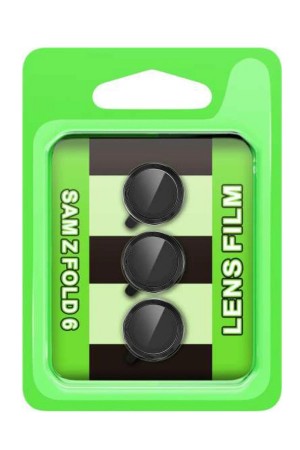 LRZ02 Samsung Galaxy Z Fold 6 Raze Metal Kamera Lens - Siyah&hellip;