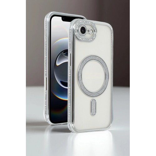 LRZ02 Apple iPhone 16E Joke Simli Magneticsafe Kılıf - Mavi