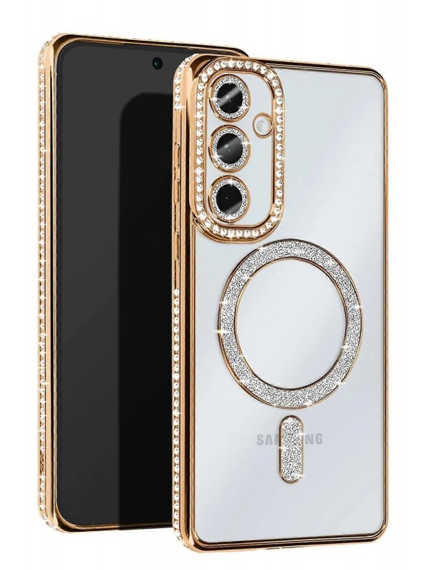 LRZ02 Samsung Galaxy S25 Edge Joke Simli Magneticsafe Kılıf - Gold… LRZ02 Samsung Galaxy S25 Edge Joke Simli Magneticsafe Kılıf - Gold…