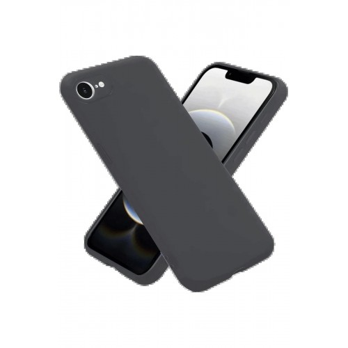 LRZ02 iPhone 16E Kılıf First Silikon - Gri