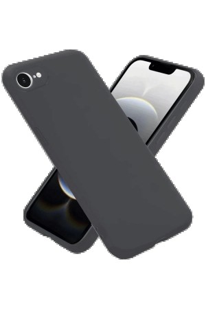 LRZ02 iPhone 16E Kılıf Nano içi Kadife Silikon - Gri&hellip;