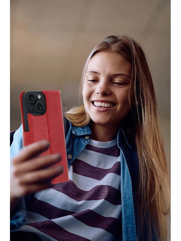 LRZ02 Apple iPhone 15 Trend S Plus Kapaklı Kılıf - Taba&hellip;