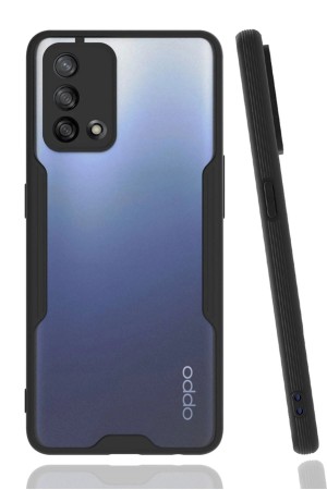 LRZ02 Oppo A74 4G Kılıf Platin Silikon - Siyah&hellip;