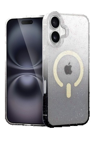 LRZ02 Apple iPhone 16 Plus Pummel Shiny Magsafe Kapak - Siyah&hellip;