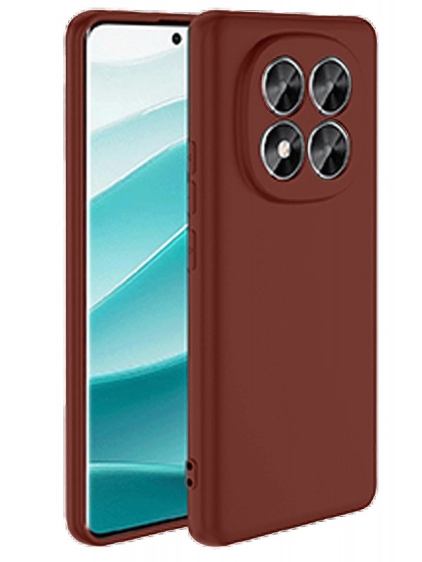 LRZ02 Xiaomi Redmi Note 14 Pro 5G Kılıf First Silikon - Bordo&hellip;