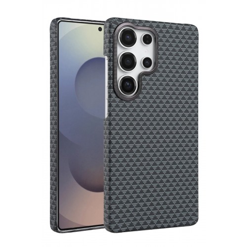 LRZ02 Samsung Galaxy S24 Ultra Vega Magsafe Kapak - Gri