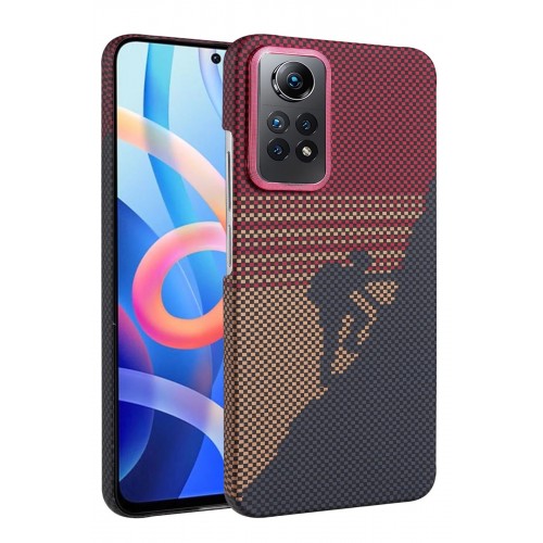 LRZ02 Xiaomi Redmi Note 12 Pro 4G Vega Magsafe Kapak - Kırmızı