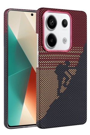 LRZ02 Xiaomi Redmi Note 13 Pro 4G Vega Magsafe Kapak - Kırmızı&hellip;