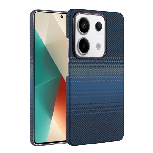 LRZ02 Xiaomi Redmi Note 13 Pro 4G Vega Magsafe Kapak - Mavi