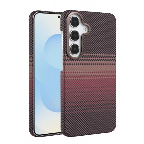 LRZ02 Samsung Galaxy S25 Vega Magsafe Kapak - Çöl Titanyum