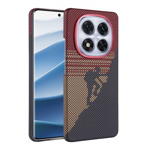 LRZ02 Xiaomi Redmi Note 14 Pro Plus Vega Magsafe Kapak - Kırmızı