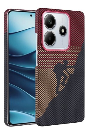 LRZ02 Xiaomi Redmi Note 14 4G Vega Magsafe Kapak - Kırmızı&hellip;