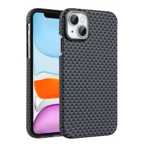 LRZ02 Apple iPhone 14 Vega Magsafe Kapak - Gri