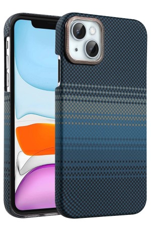 LRZ02 Apple iPhone 14 Vega Magsafe Kapak - Mavi&hellip;