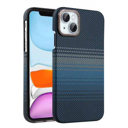 LRZ02 Apple iPhone 14 Vega Magsafe Kapak - Mavi