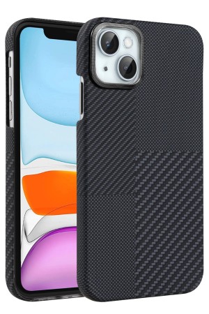 LRZ02 Apple iPhone 14 Vega Magsafe Kapak - Siyah&hellip;