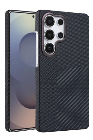 LRZ02 Samsung Galaxy S23 Ultra Vega Magsafe Kapak - Siyah&hellip;