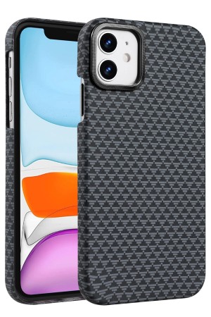 LRZ02 Apple iPhone 11 Vega Magsafe Kapak - Gri&hellip;