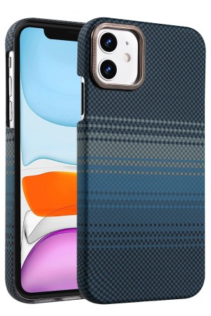 LRZ02 Apple iPhone 11 Vega Magsafe Kapak - Mavi&hellip;