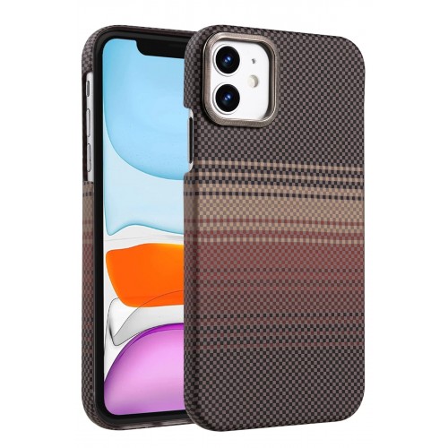 LRZ02 Apple iPhone 11 Vega Magsafe Kapak - Çöl Titanyum