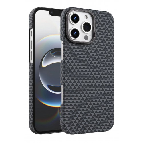 LRZ02 Apple iPhone 16 Pro Max Vega Magsafe Kapak - Gri