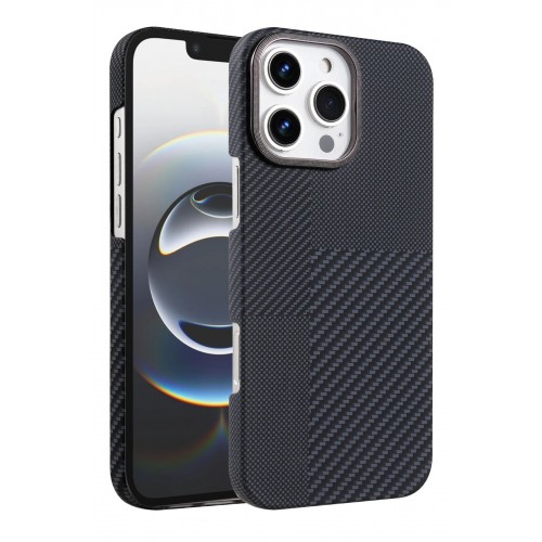 LRZ02 Apple iPhone 16 Pro Max Vega Magsafe Kapak - Siyah