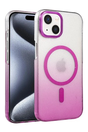 LRZ02 Apple iPhone 15 Plus Glossy Magsafe Kapak - Mor&hellip;
